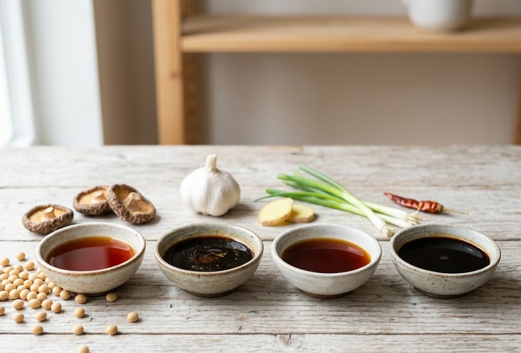 醤油の種類ガイド：5つのタイプと使い分け