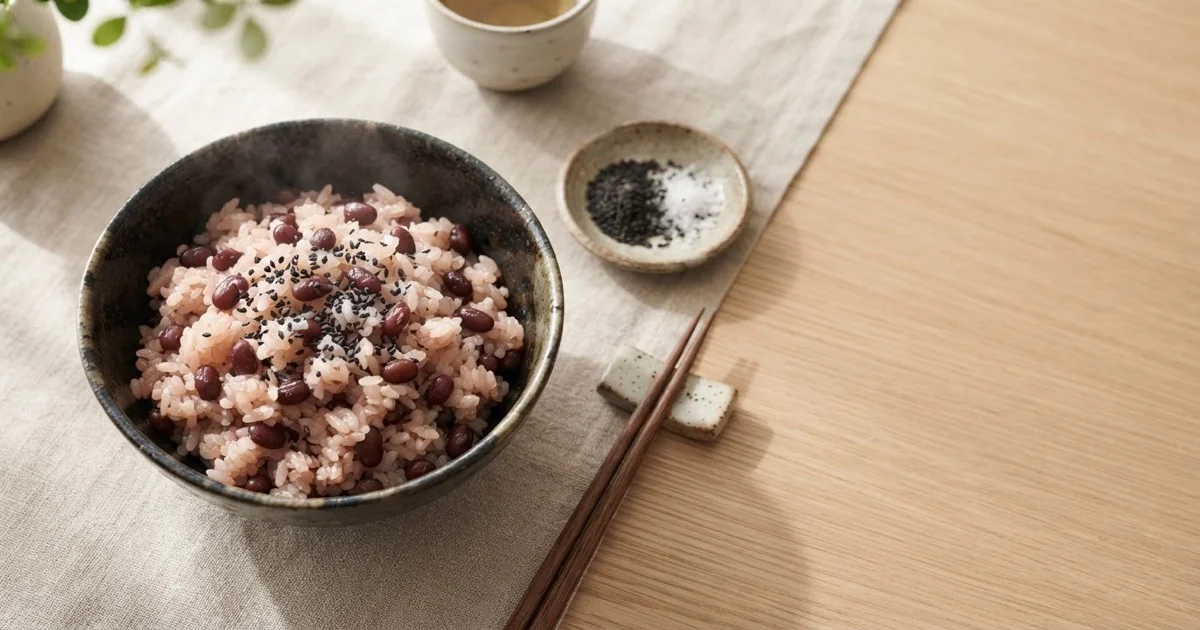 赤飯 レシピ ごま塩と一緒に