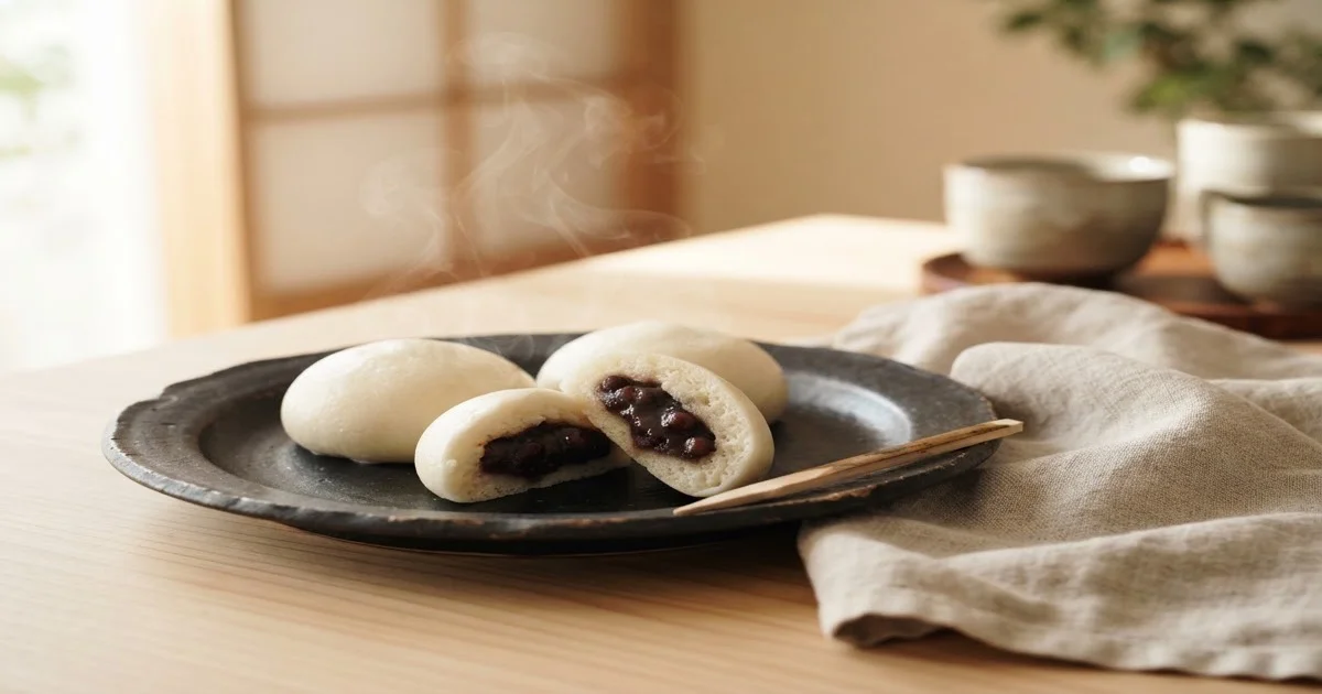 まんじゅうの作り方: こし餡で作る本格和菓子レシピ