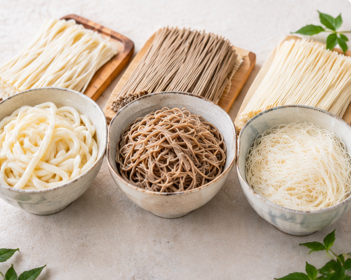 日本の麺セット ホーチミン通販：うどん・そば・そうめんをFarmiで