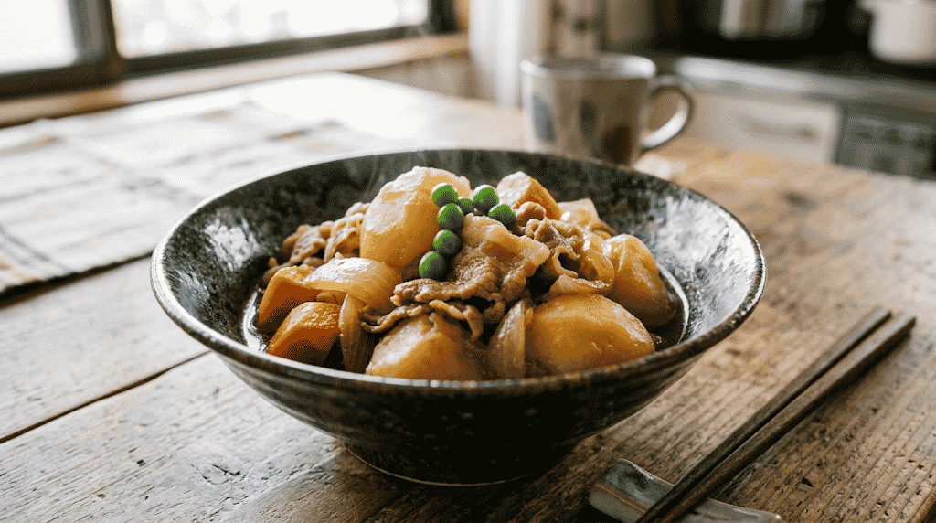 肉じゃがレシピ｜豚肉で作る定番和食：味付け黄金比と煮崩れしないコツ