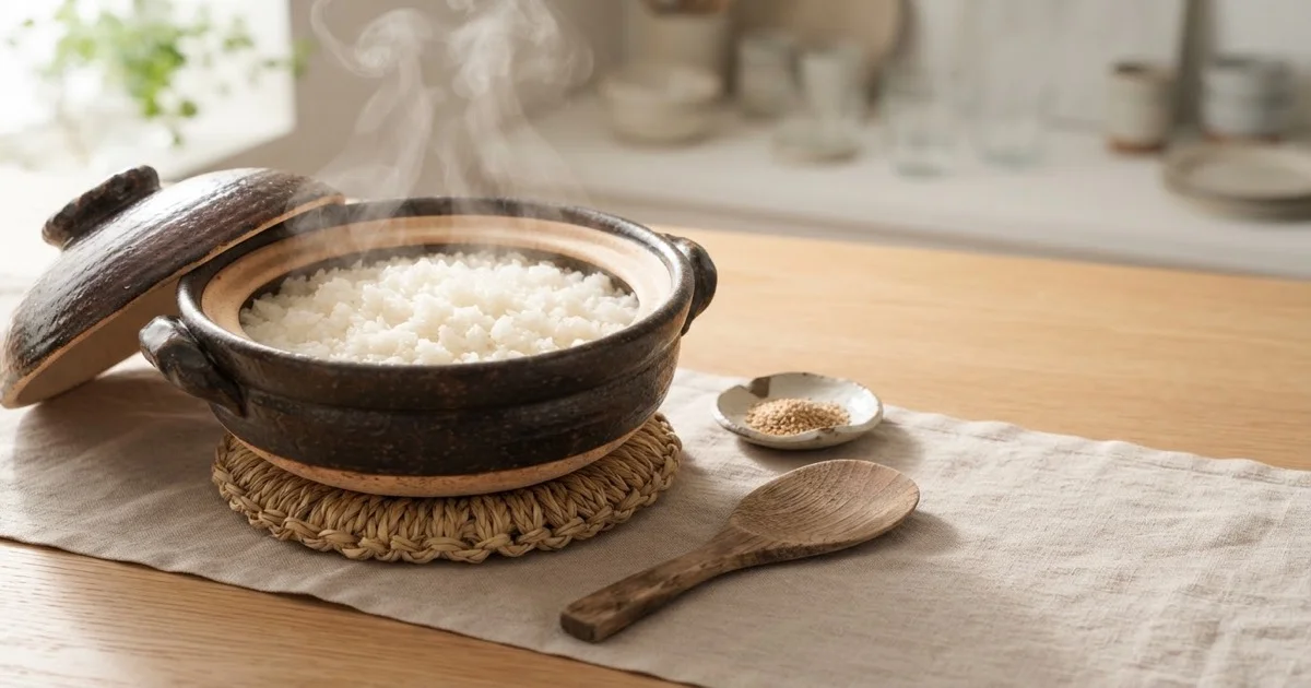 土鍋ご飯の炊き方: 水加減と火加減のコツを完全ガイド