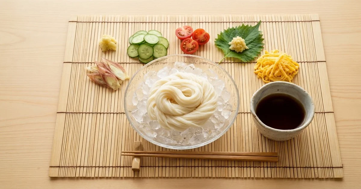 そうめんレシピ：ホーチミンの暑さを乗り切るひんやり麺